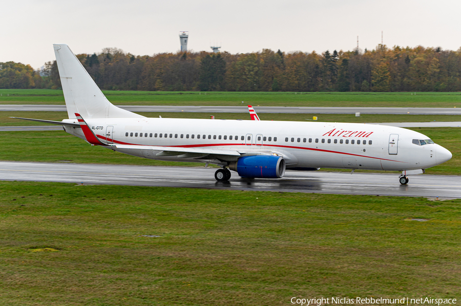 Airzena Georgian Airways Boeing 737-8FH (4L-GTD) | Photo 536585