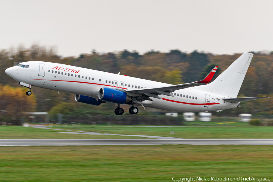 Airzena Georgian Airways Boeing 737-8FH (4L-GTD) | Photo 536586