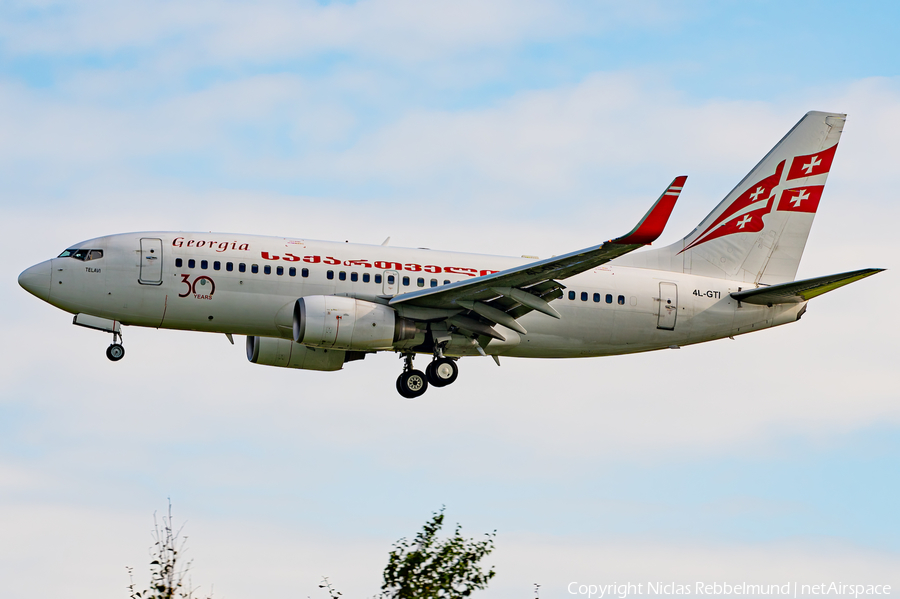 Georgian Airways Boeing 737-7CT (4L-GTI) | Photo 582284