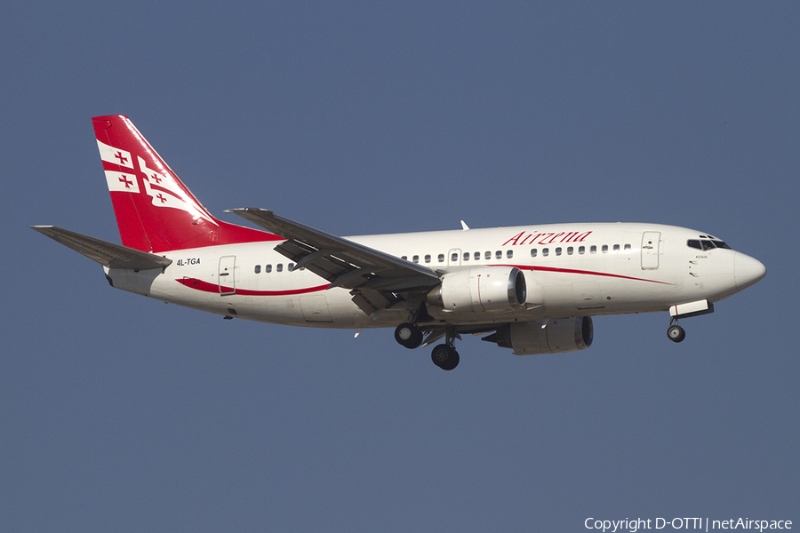 Airzena Georgian Airways Boeing 737-5Q8 (4L-TGA) | Photo 391352