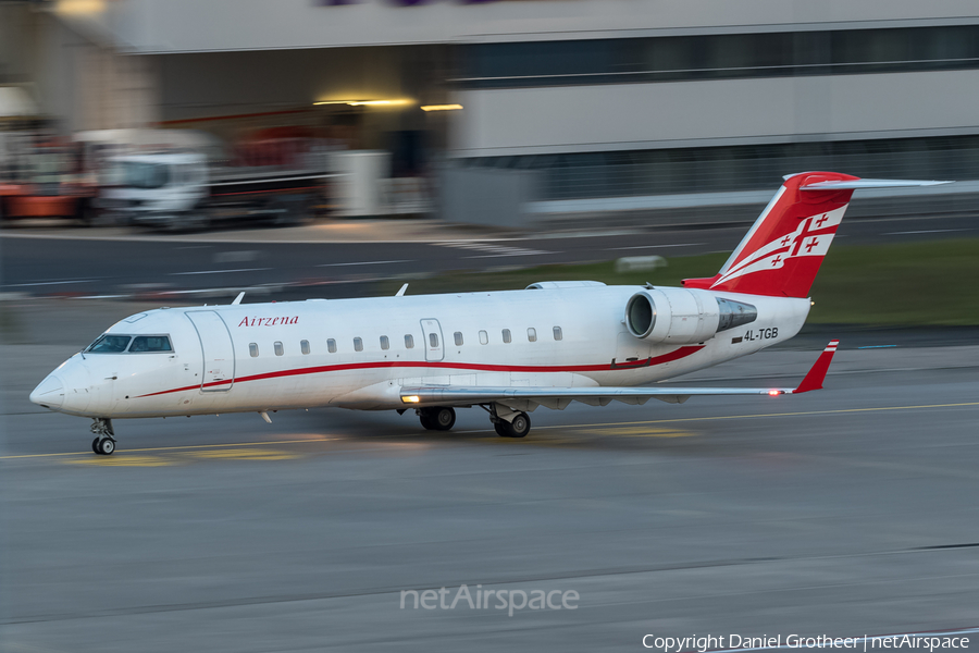 Airzena Georgian Airways Bombardier CRJ-200LR (4L-TGB) | Photo 112723