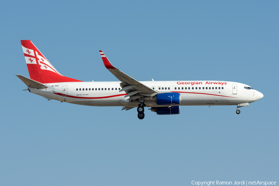 Georgian Airways Boeing 737-8FH (4L-TGC) | Photo 469434