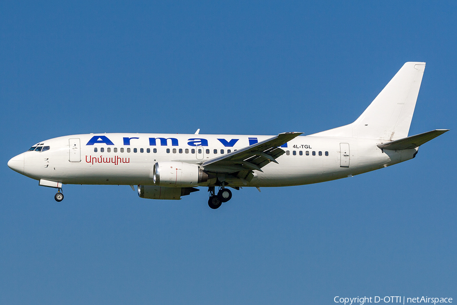 Armavia Boeing 737-3B7 (4L-TGL) | Photo 203004