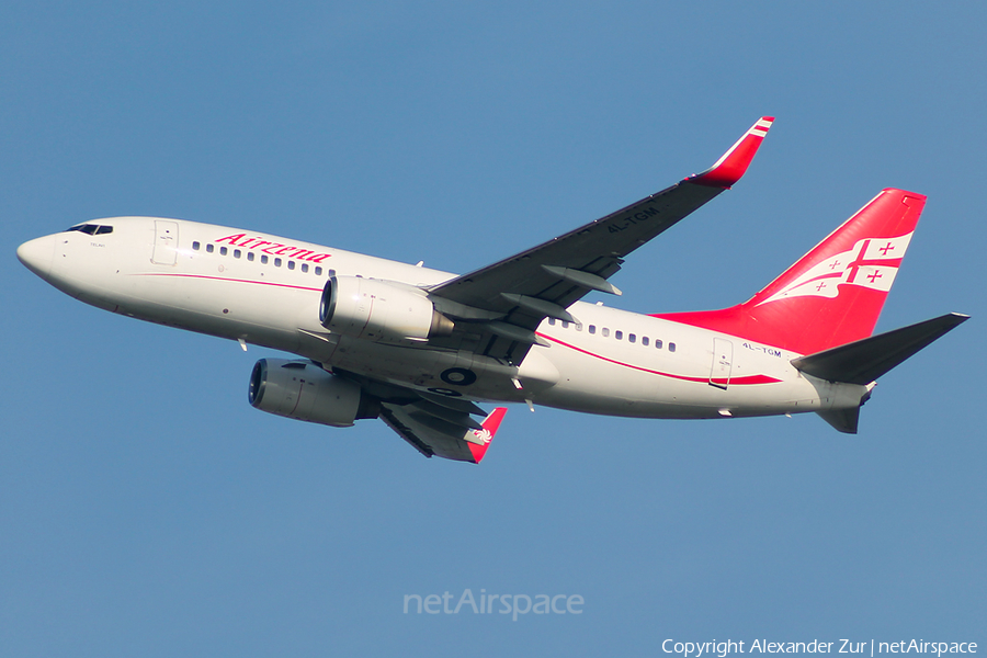 Airzena Georgian Airways Boeing 737-7BK (4L-TGM) | Photo 435188