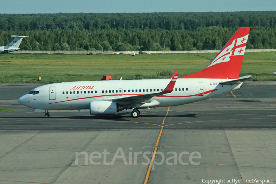 Airzena Georgian Airways Boeing 737-7BK (4L-TGM) | Photo 186395