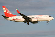 Airzena Georgian Airways Boeing 737-7BK (4L-TGN) at  Amsterdam - Schiphol, Netherlands