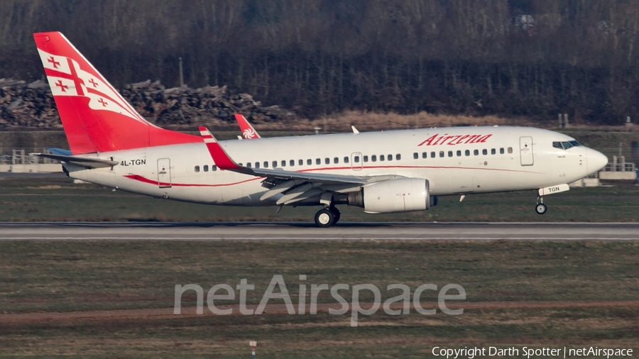 Airzena Georgian Airways Boeing 737-7BK (4L-TGN) | Photo 182671