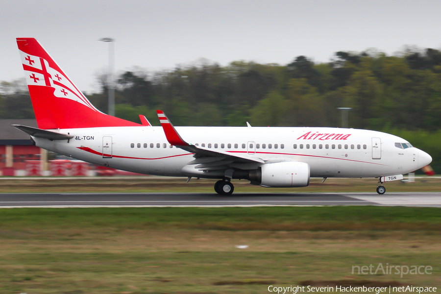 Airzena Georgian Airways Boeing 737-7BK (4L-TGN) | Photo 203529