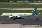 Montenegro Airlines Embraer ERJ-195LR (ERJ-190-200LR) (4O-AOA) at  Dusseldorf - International, Germany
