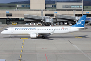 Montenegro Airlines Embraer ERJ-195LR (ERJ-190-200LR) (4O-AOA) at  Zurich - Kloten, Switzerland