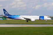 Air Montenegro Embraer ERJ-195LR (ERJ-190-200LR) (4O-AOB) at  Prague - Vaclav Havel (Ruzyne), Czech Republic