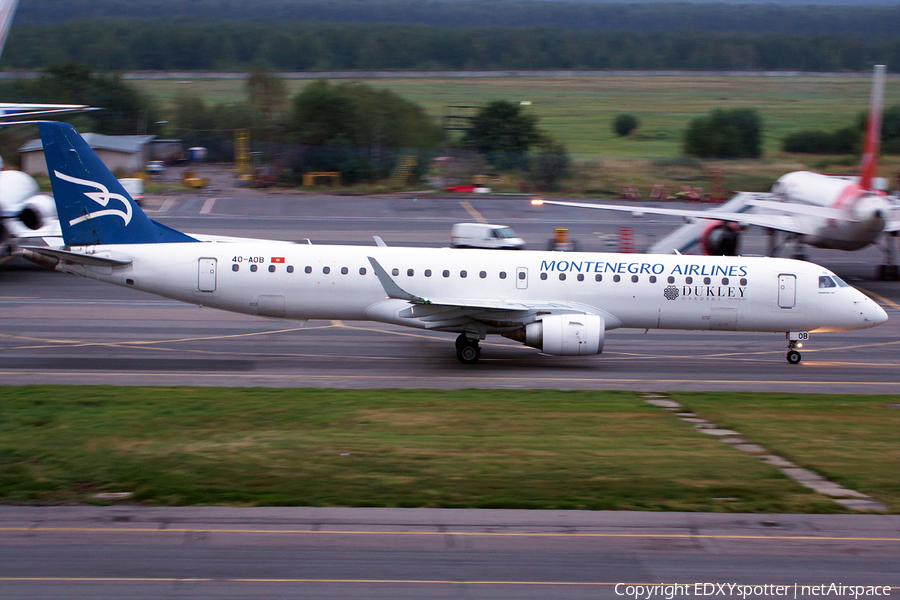 Montenegro Airlines Embraer ERJ-195LR (ERJ-190-200LR) (4O-AOB) | Photo 276892