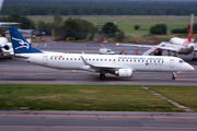 Montenegro Airlines Embraer ERJ-195LR (ERJ-190-200LR) (4O-AOB) at  Moscow - Domodedovo, Russia