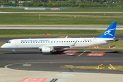 Montenegro Airlines Embraer ERJ-195LR (ERJ-190-200LR) (4O-AOC) at  Dusseldorf - International, Germany