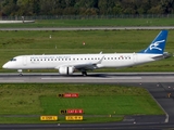 Montenegro Airlines Embraer ERJ-195LR (ERJ-190-200LR) (4O-AOC) at  Dusseldorf - International, Germany