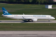 Montenegro Airlines Embraer ERJ-195LR (ERJ-190-200LR) (4O-AOC) at  Zurich - Kloten, Switzerland