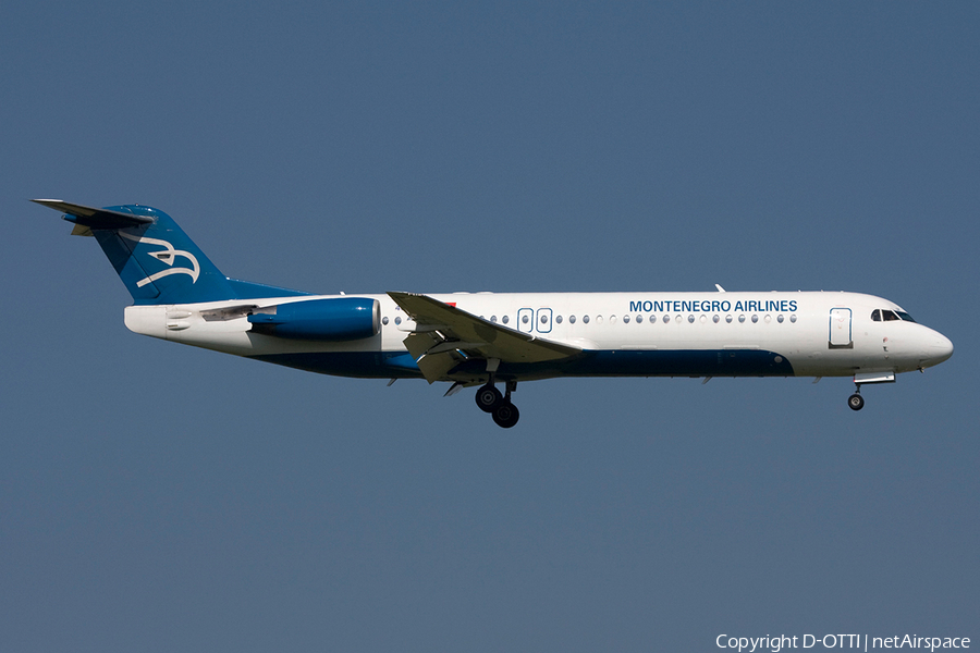 Montenegro Airlines Fokker 100 (4O-AOK) | Photo 269219