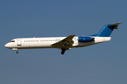 Montenegro Airlines Fokker 100 (4O-AOM) at  Paris - Charles de Gaulle (Roissy), France