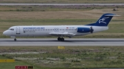 Montenegro Airlines Fokker 100 (4O-AOM) at  Dusseldorf - International, Germany