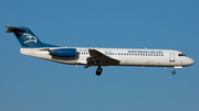 Montenegro Airlines Fokker 100 (4O-AOM) at  Rome - Fiumicino (Leonardo DaVinci), Italy