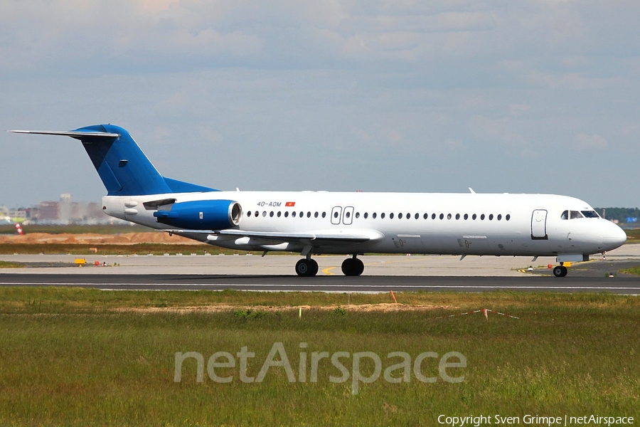 Montenegro Airlines Fokker 100 (4O-AOM) | Photo 12027