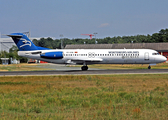 Montenegro Airlines Fokker 100 (4O-AOM) at  Frankfurt am Main, Germany