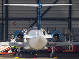 Montenegro Airlines Fokker 100 (4O-AOM) at  Hamburg - Fuhlsbuettel (Helmut Schmidt), Germany