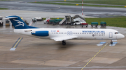 Montenegro Airlines Fokker 100 (4O-AOP) at  Dusseldorf - International, Germany