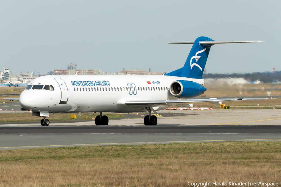 Montenegro Airlines Fokker 100 (4O-AOP) | Photo 299193