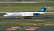 Montenegro Airlines Fokker 100 (4O-AOP) at  Dusseldorf - International, Germany