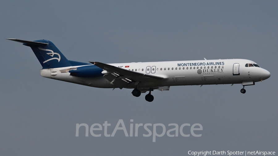 Montenegro Airlines Fokker 100 (4O-AOP) | Photo 218805