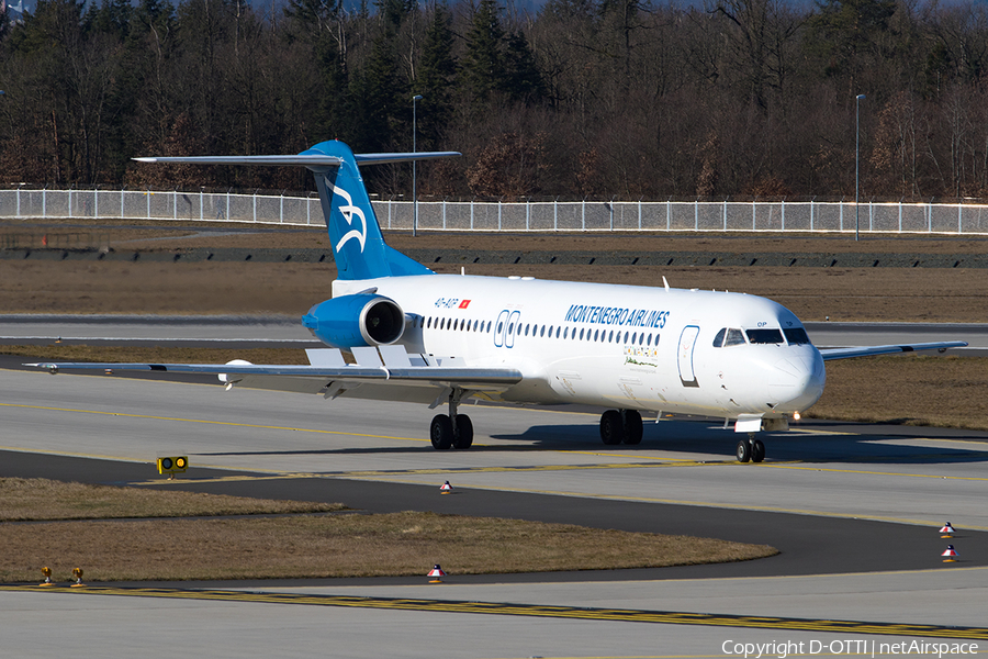 Montenegro Airlines Fokker 100 (4O-AOP) | Photo 224550