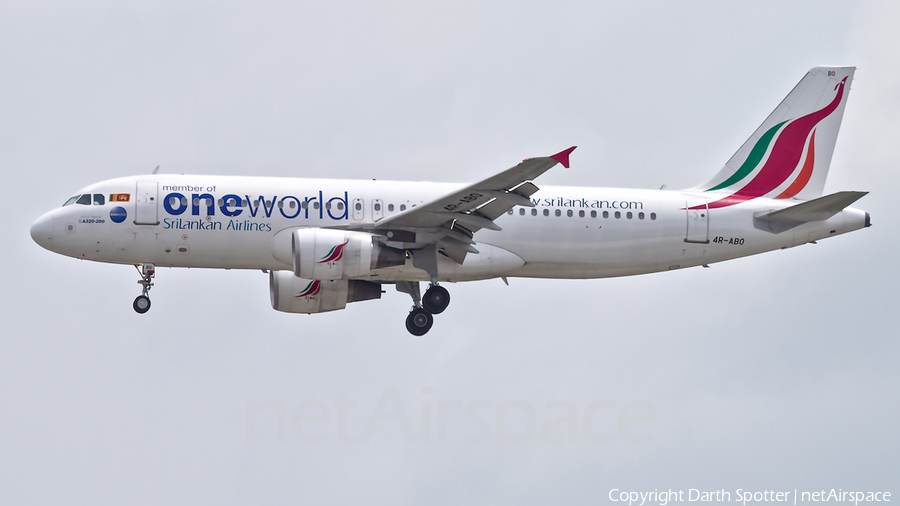 SriLankan Airlines Airbus A320-214 (4R-ABO) | Photo 307591
