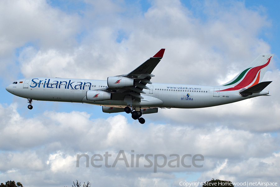 SriLankan Airlines Airbus A340-311 (4R-ADC) | Photo 401294