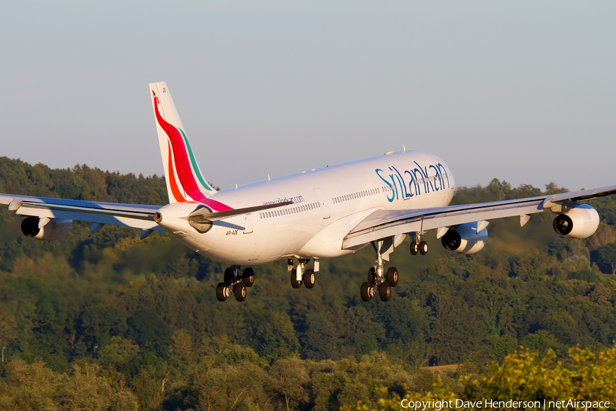 SriLankan Airlines Airbus A340-313X (4R-ADE) | Photo 9315