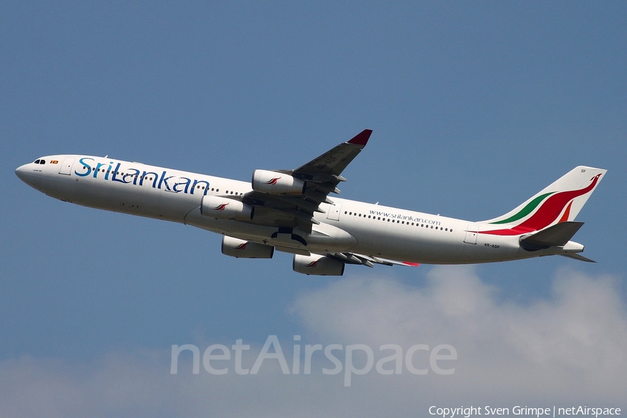 SriLankan Airlines Airbus A340-313X (4R-ADF) | Photo 26624