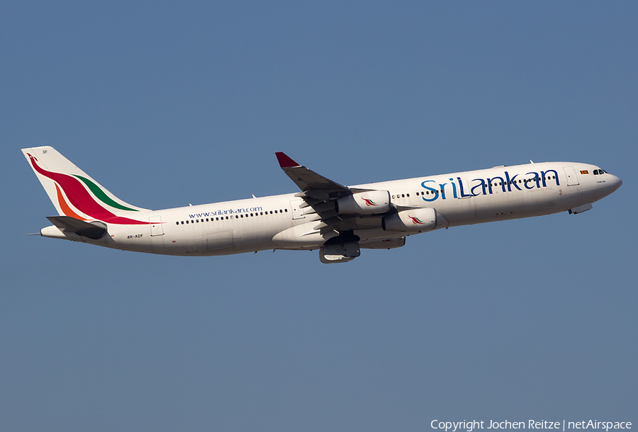 SriLankan Airlines Airbus A340-313X (4R-ADF) | Photo 25533