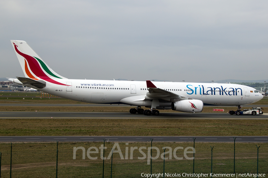 SriLankan Airlines Airbus A330-343 (4R-ALO) | Photo 104031