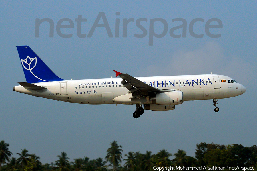 Mihin Lanka Airbus A320-232 (4R-MRE) | Photo 107153