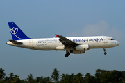 Mihin Lanka Airbus A320-232 (4R-MRE) at  Trivandrum - International, India