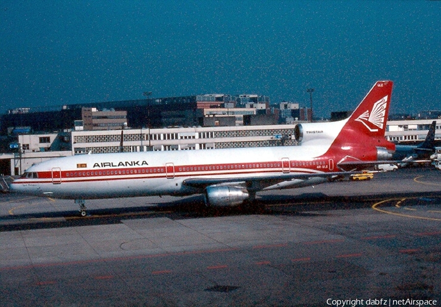 Air Lanka Lockheed L-1011-385-1 TriStar 50 (4R-ULE) | Photo 240530