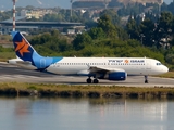 Israir Airbus A320-232 (4X-ABF) at  Corfu - International, Greece