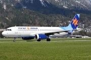Israir Airbus A320-232 (4X-ABF) at  Innsbruck - Kranebitten, Austria