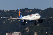 Israir Airbus A320-232 (4X-ABG) at  Corfu - International, Greece