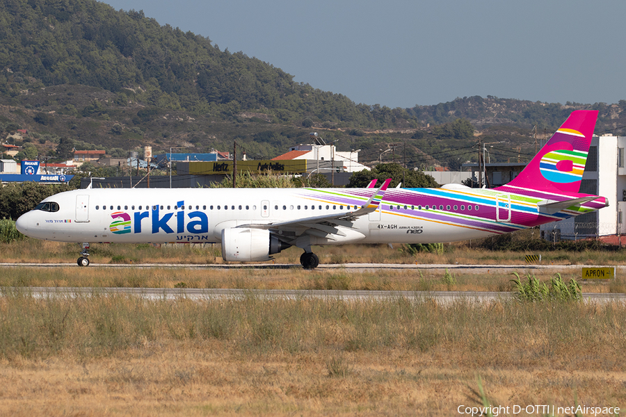 Arkia Israel Airlines Airbus A321-251NX (4X-AGH) | Photo 344108