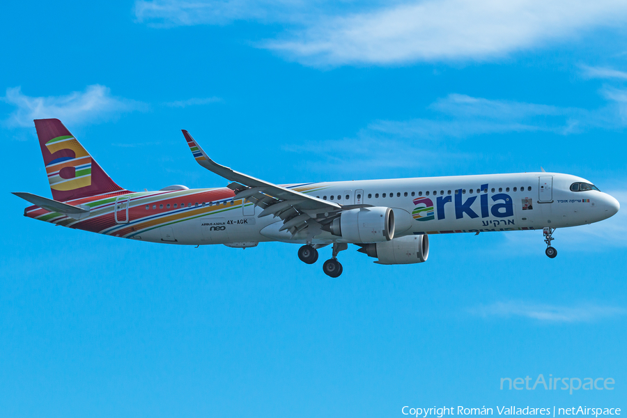 Arkia Israel Airlines Airbus A321-251NX (4X-AGK) | Photo 659319