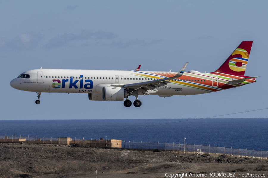 Arkia Israel Airlines Airbus A321-251NX (4X-AGK) | Photo 659481