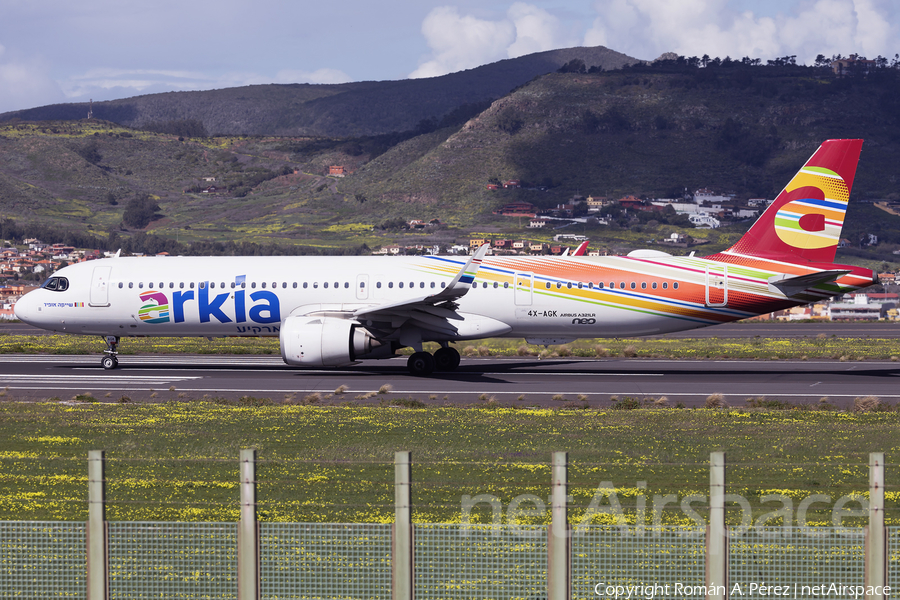 Arkia Israel Airlines Airbus A321-251NX (4X-AGK) | Photo 667176