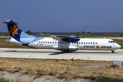 Israir ATR 72-500 (4X-ATH) at  Rhodes, Greece