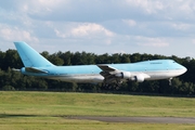 El Al Israel Airlines Boeing 747-2B5F (4X-AXM) at  Luxembourg - Findel, Luxembourg
